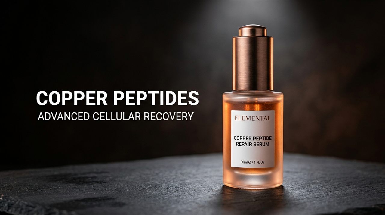 Copper Peptides (GHK-Cu): The 40-Year-Old Peptide Outperforming Vitamin C in One Study
