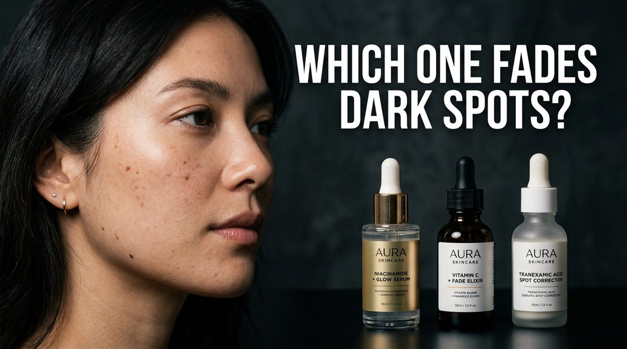 Vitamin C vs. Niacinamide vs. Azelaic Acid: Which Actually Fades Dark Spots?