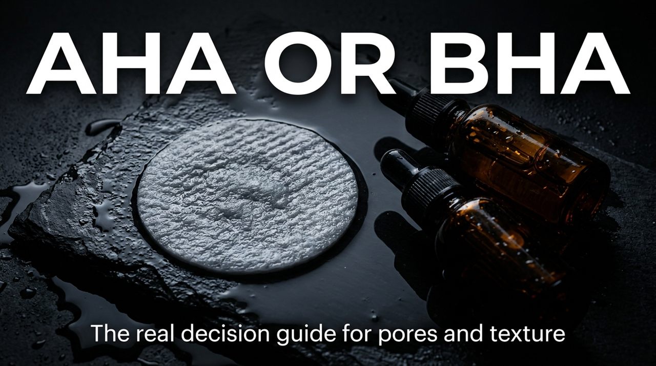 AHA, BHA, or a Pore Pad? The Actual Decision Guide (Not Just 'Try Both')