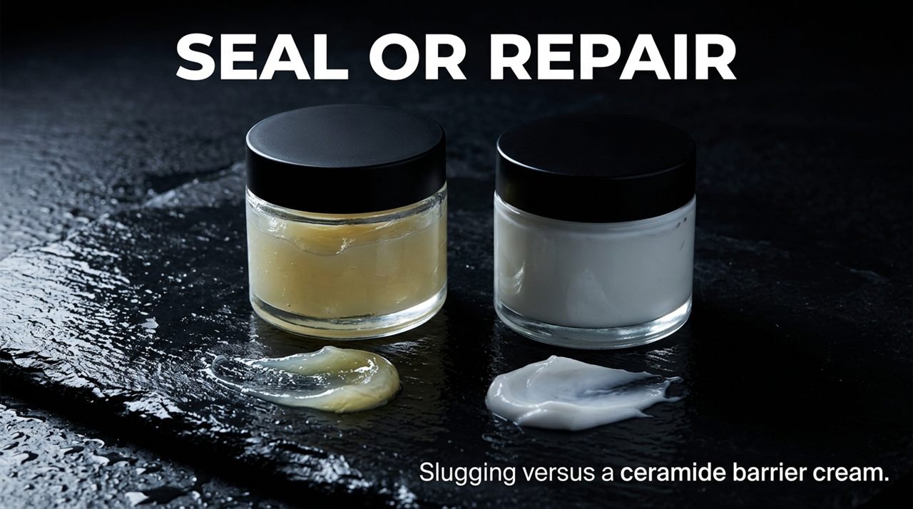 Slugging or a Ceramide Barrier Cream: Which One Does Your Dry Skin Actually Need?
