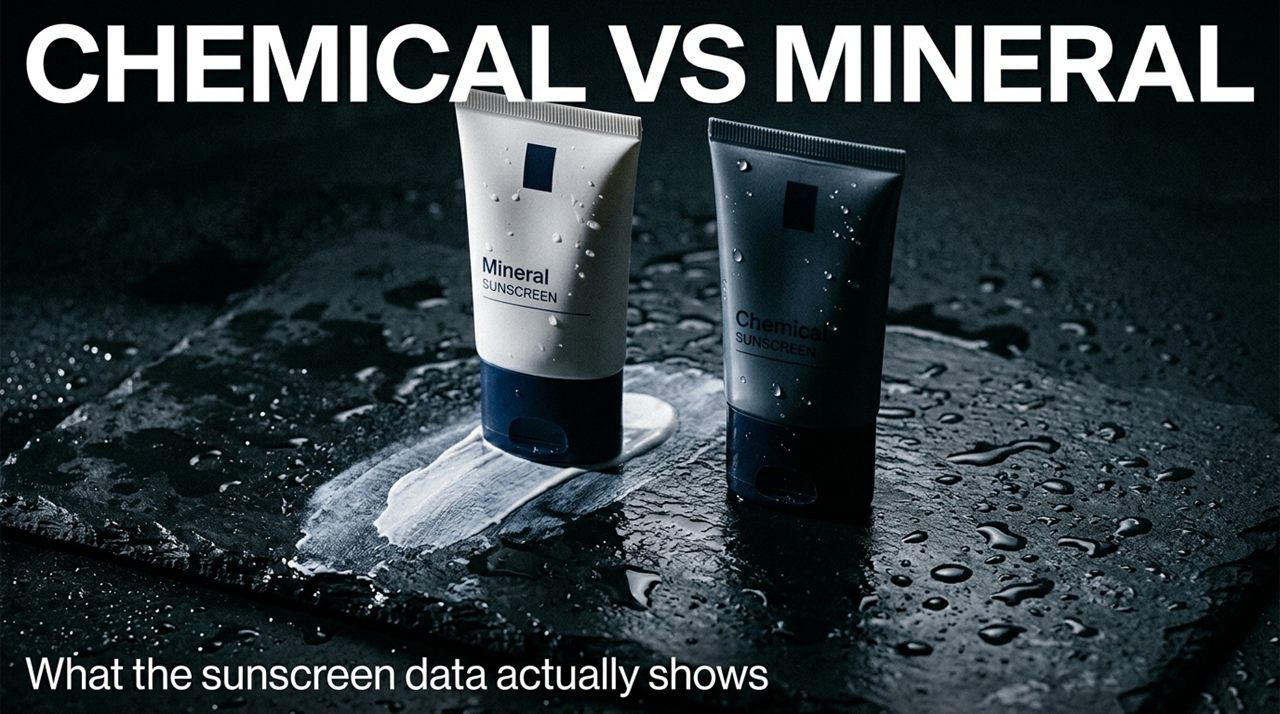 K-Beauty Chemical Sunscreen vs. Mineral Sunscreen: What the Actual Data Shows